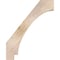 Ekena Millwork 5 1/2"W x 24"D x 30"H Imperial Smooth Knee Brace, Douglas Fir BRC06X24X30IMP00SDF - alternate 3
